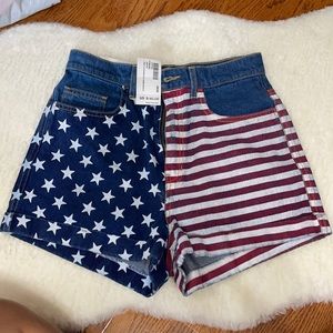 American Apparel High Waisted Shorts
